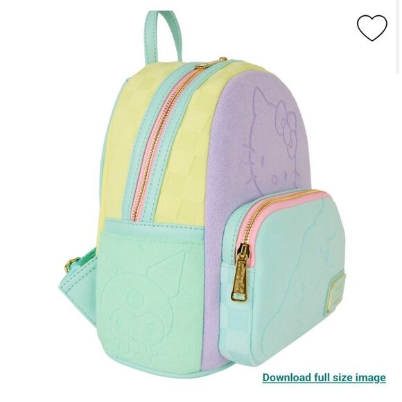 NWT-SDCC Limited Edition Sanrio/LF Hello Kitty & Friends Color Block Terry Cloth - Picture 2 of 9